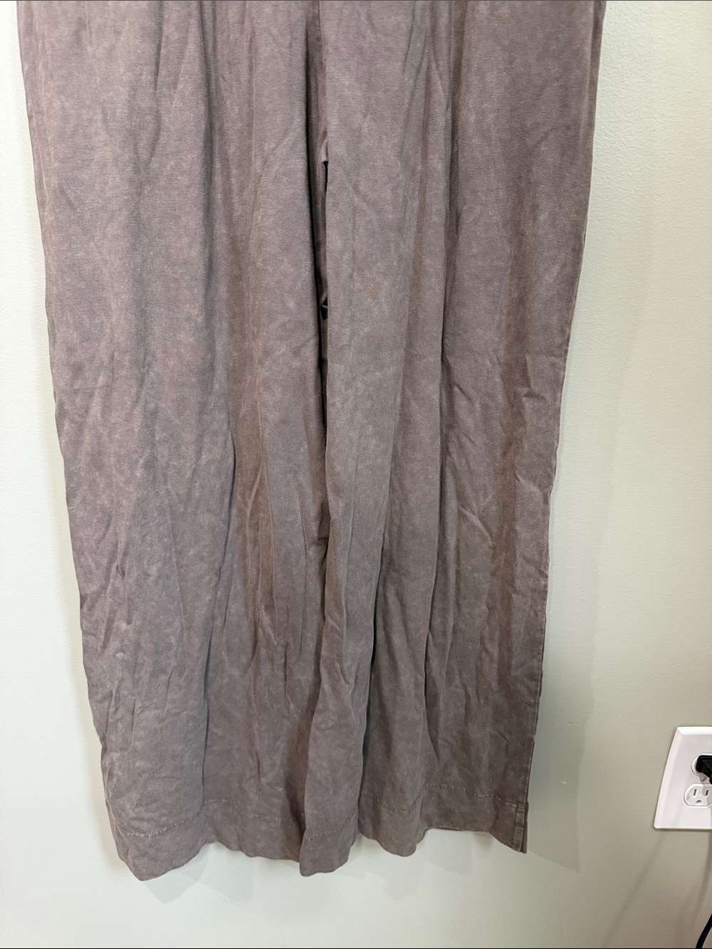 Coldwater Creek Sleeveless Button-Front Jumpsuit in Dusty Brown XS - Picture 7 of 7